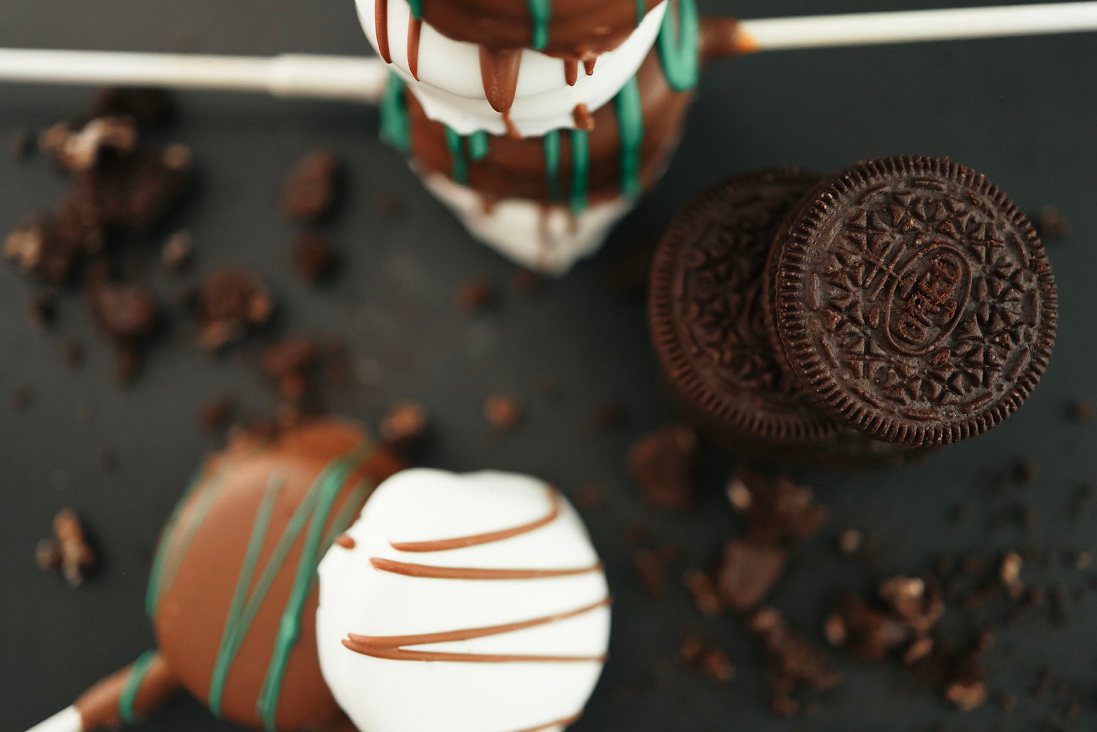 Caramel and Chocolate Dipped Oreos - The Caramel Tree