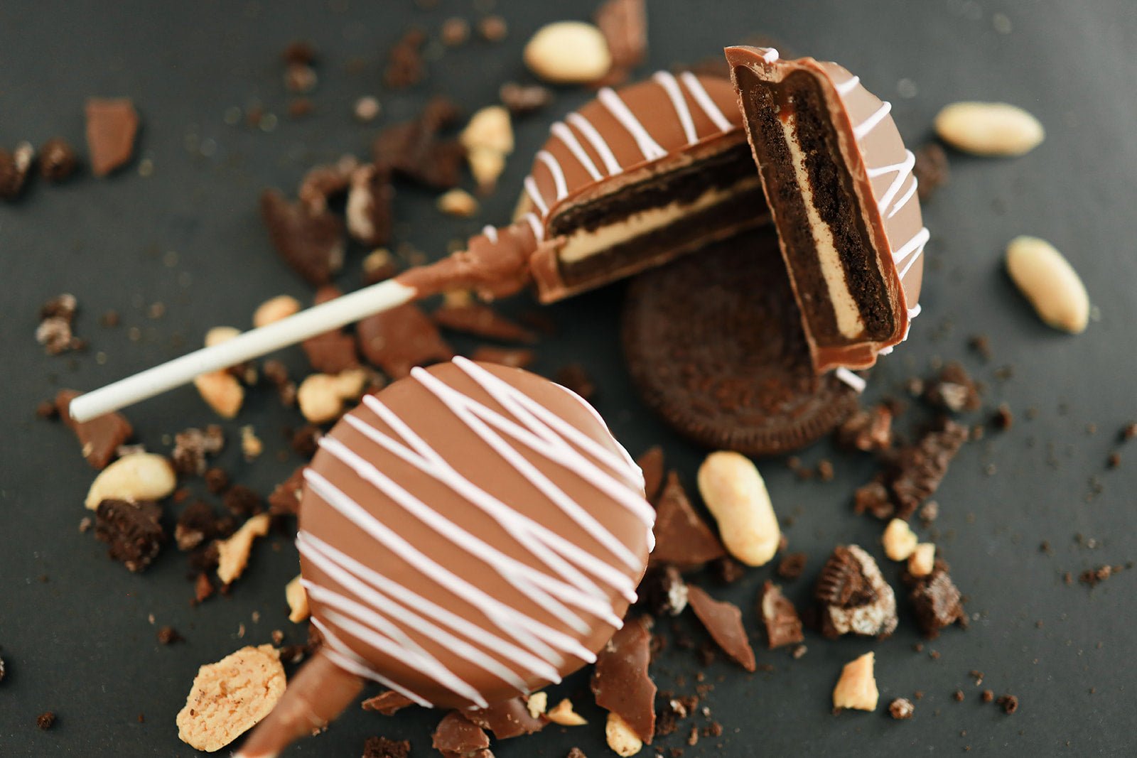 Caramel and Chocolate Dipped Oreos - The Caramel Tree