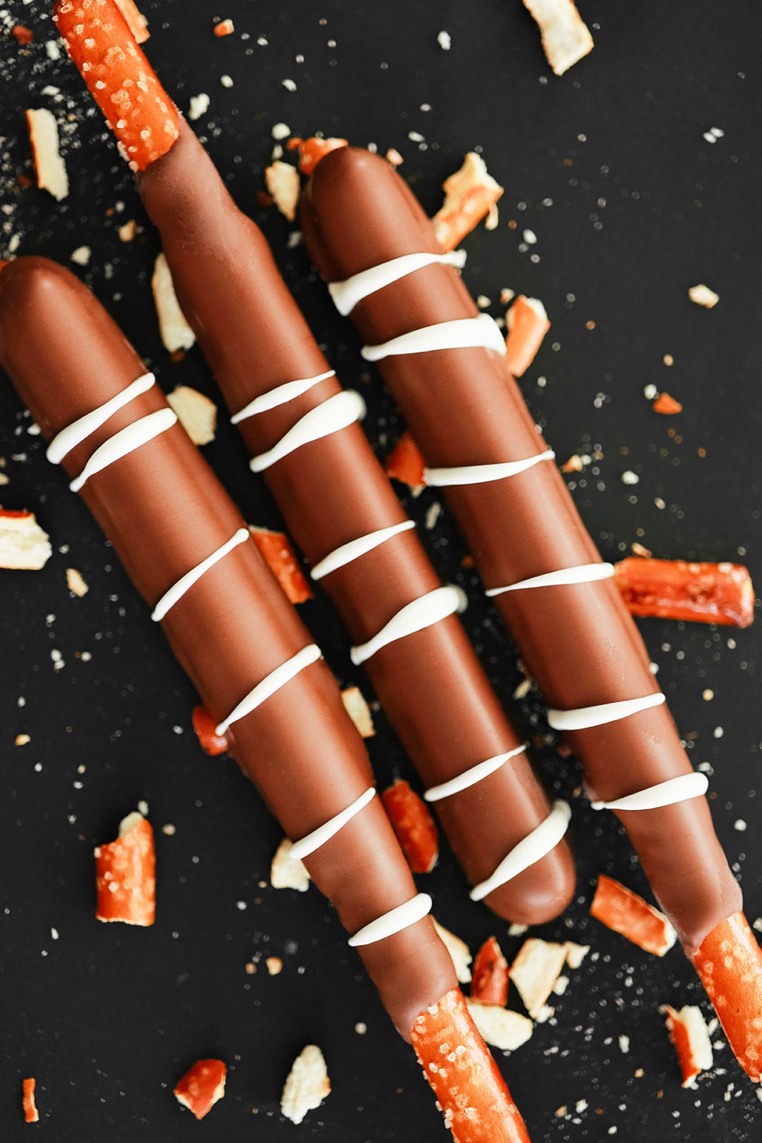 Caramel Chocolate Pretzel Rods - 10 Pack - The Caramel Tree