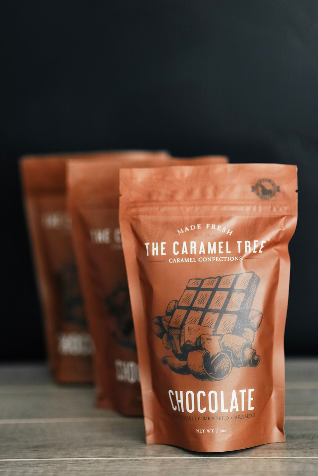 Chocolate Caramel Pouch 7.6oz - The Caramel Tree