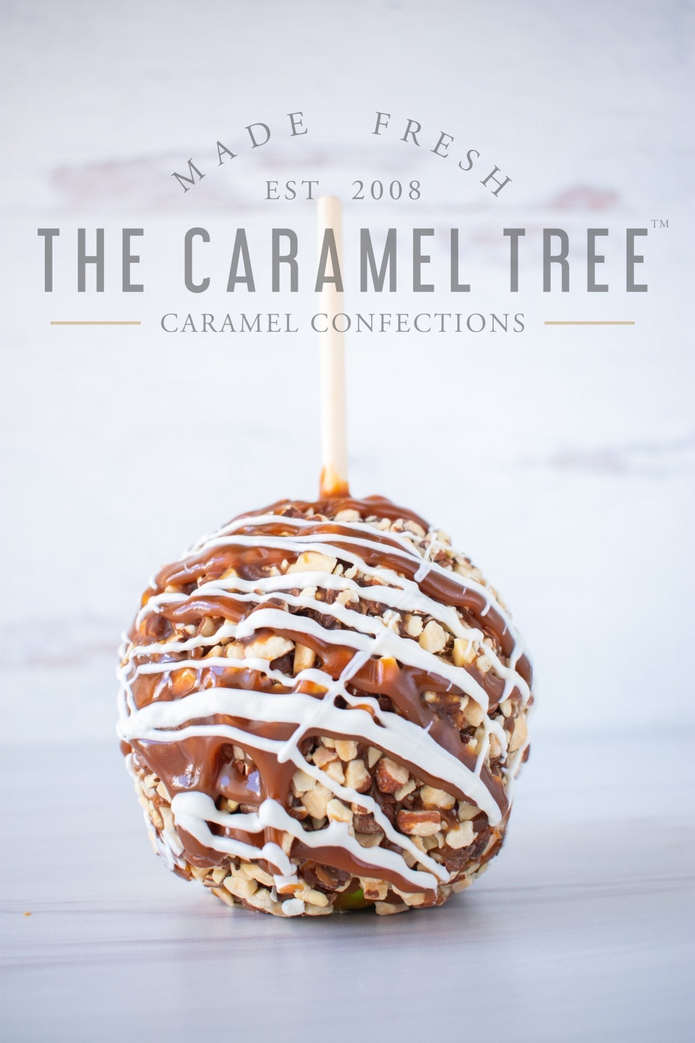 Toasted Almond Caramel Apple - Local Pickup Only - The Caramel Tree